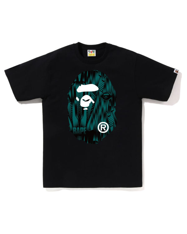 Camiseta Bape Speed Racer Big Ape Head Hombre Negras | UAMWG-7061