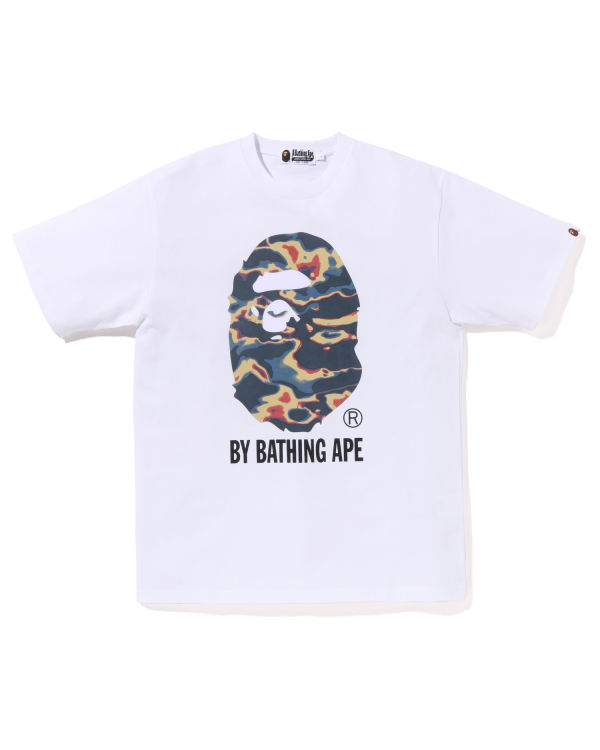 Camiseta Bape Thermography by Bathing Ape Hombre Blancas | WZDGH-6304