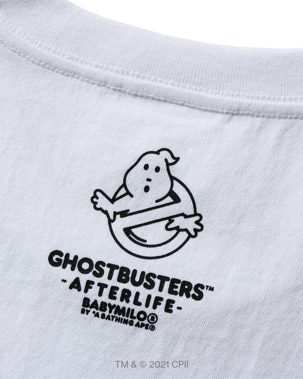 Camiseta Bape X Ghostbusters Camo College Hombre Blancas | XVTHP-3695