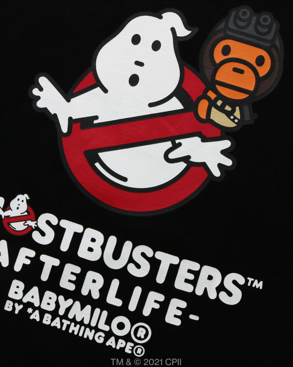 Camiseta Bape X Ghostbusters Milo Hombre Negras | PBQEM-1684