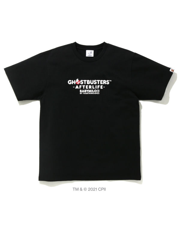 Camiseta Bape X Ghostbusters Milo Hombre Negras | PBQEM-1684