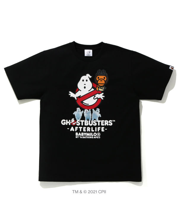 Camiseta Bape X Ghostbusters Milo Hombre Negras | ZYATR-2064