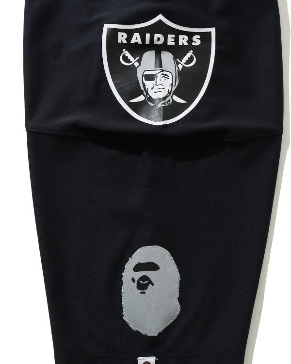 Camiseta Bape X M&N NFL Oakland Raiders Legacy Jersey Hombre Negras | OYLBF-5647