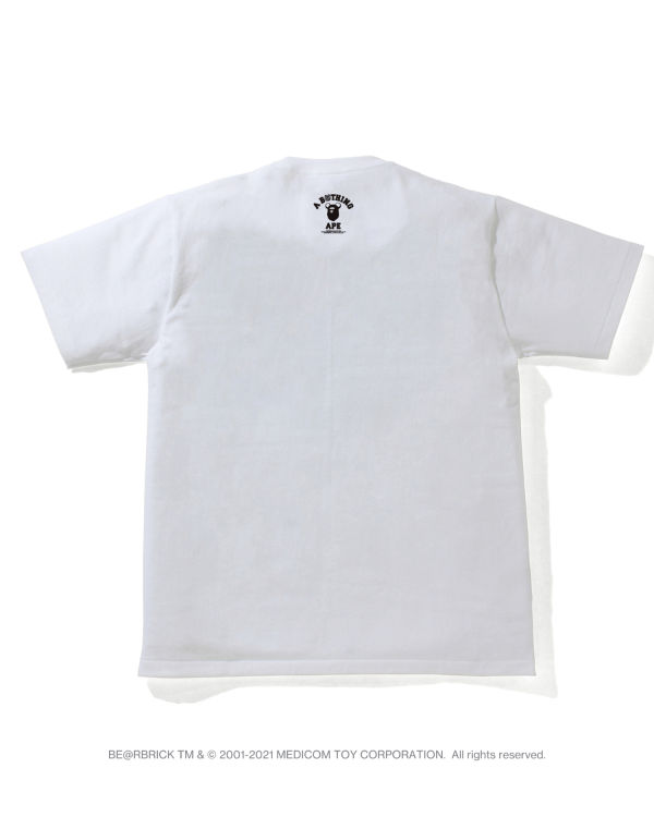 Camiseta Bape X Medicom Toy Camo BE@R Busy Works Hombre Blancas | AGUXH-6137