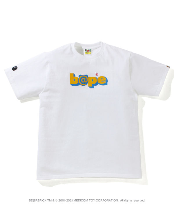 Camiseta Bape X Medicom Toy Camo BE@R Hombre Blancas | CAFNZ-1485