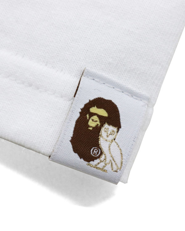 Camiseta Bape X OVO Milo Hombre Blancas | HCDZK-4917