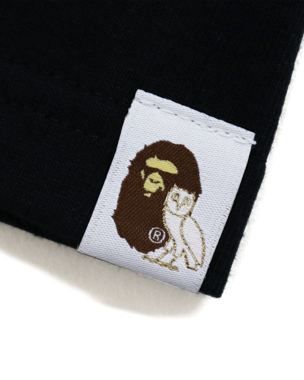 Camiseta Bape X OVO Milo Hombre Negras | HERUD-6381