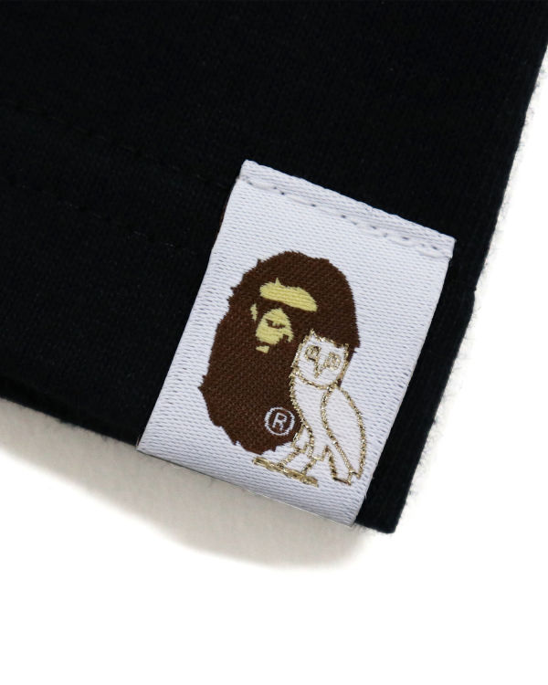 Camiseta Bape X OVO Woodland Camo Ape Head Hombre Negras | FRVUL-7843