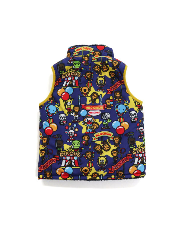 Chalecos Bape Milo Circus Reversible Niños Azules | LSCPK-9180