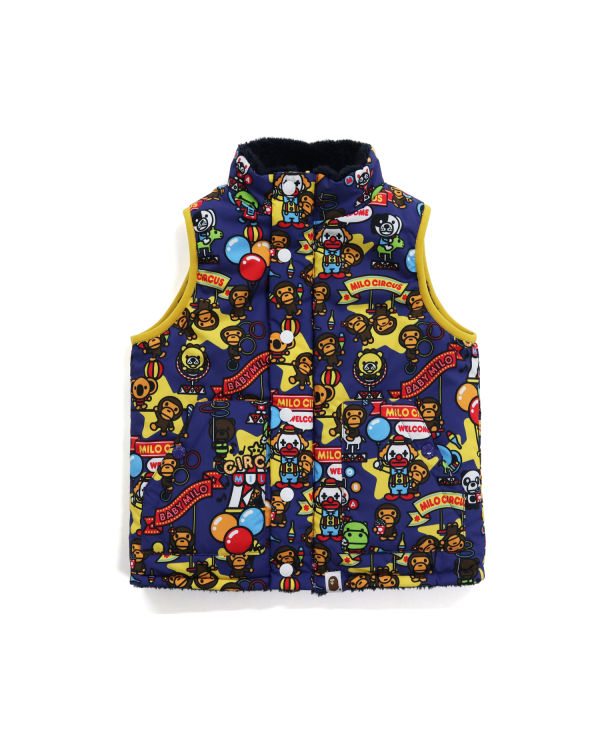 Chalecos Bape Milo Circus Reversible Niños Azules | LSCPK-9180