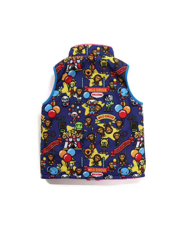 Chalecos Bape Milo Circus Reversible Niños Rosas | UHOIC-5793