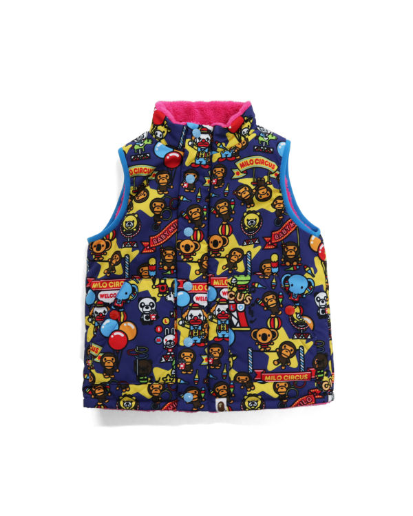 Chalecos Bape Milo Circus Reversible Niños Rosas | UHOIC-5793