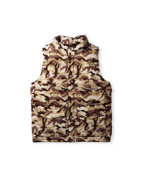 Chalecos Bape X OVO Woodland Camo Hombre Beige | UPQLW-3129