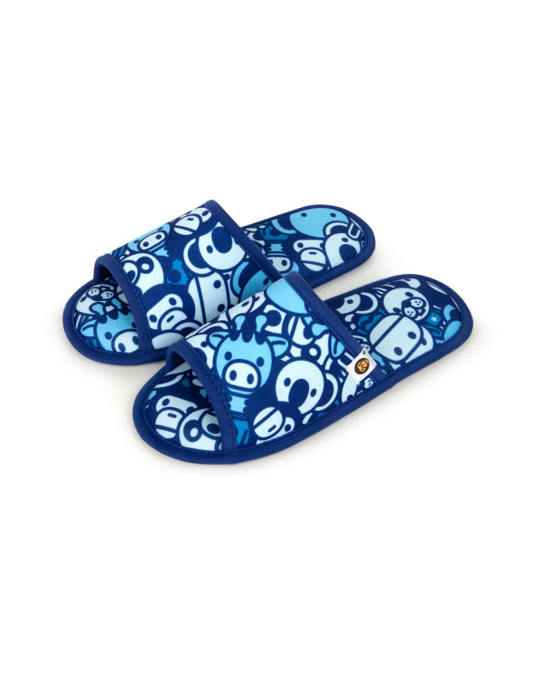 Chanclas Bape Milo slippers Mujer Azules | DCWRB-1049