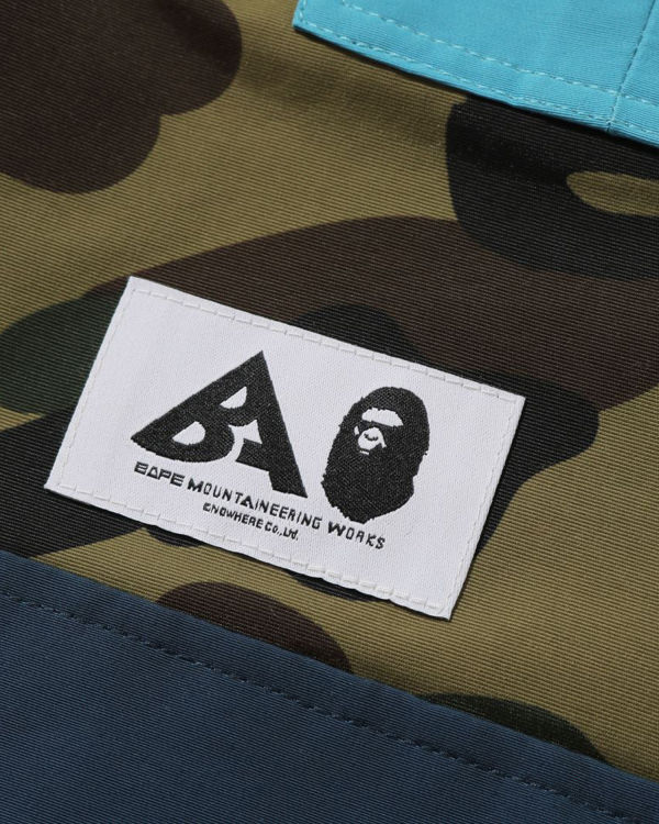 Chaquetas Bape 1st Camo Mountain Niños Verde | OXBGK-5096