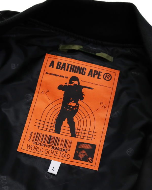 Chaquetas Bape 1st Camo Nylon Twill MA-1 Hombre Verde | RFAET-9014