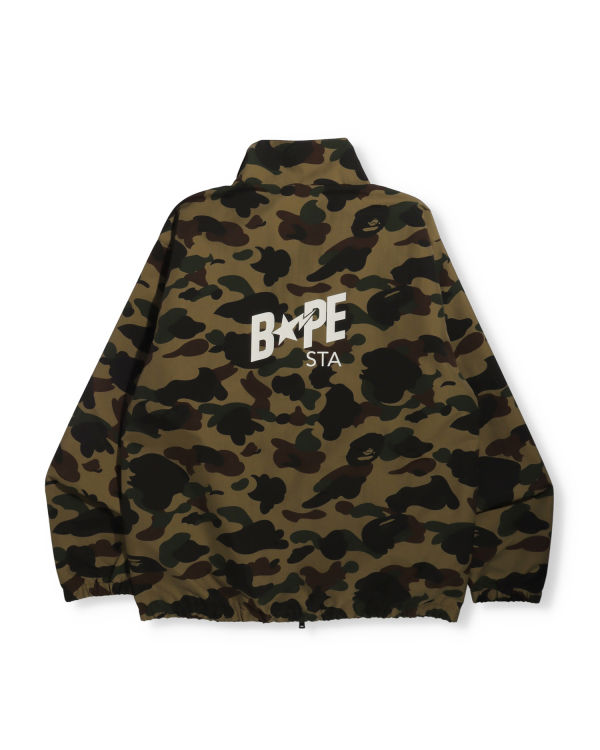 Chaquetas Bape 1st Camo Pista Hombre Verde | NDTZP-5743