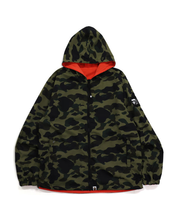 Chaquetas Bape 1st Camo Reversible Hombre Verde | OZXKV-1962