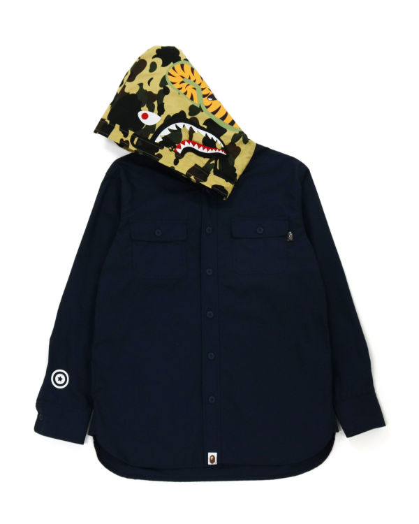 Chaquetas Bape 1st Camo Shark Mujer Azules | VZOTU-2714