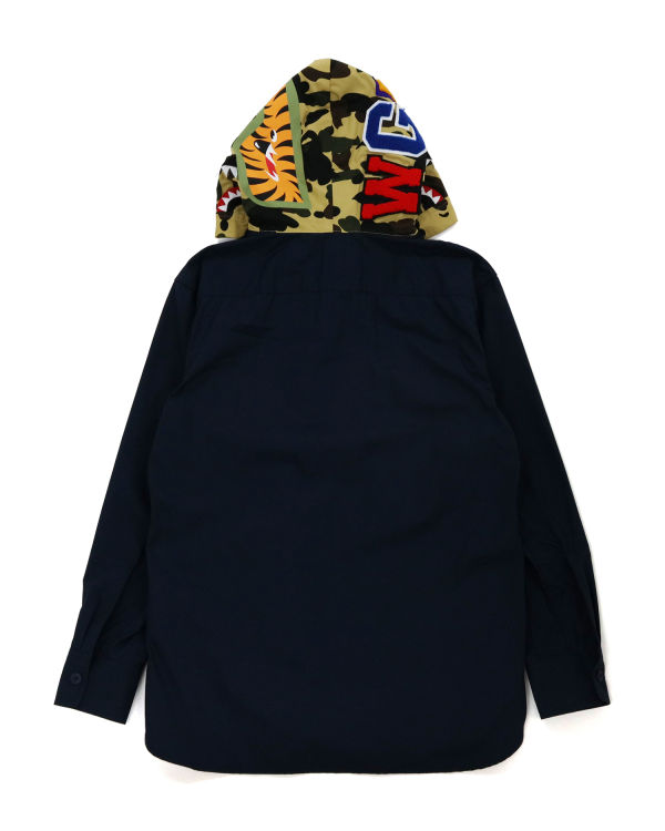 Chaquetas Bape 1st Camo Shark Mujer Azules | VZOTU-2714