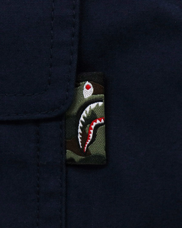 Chaquetas Bape 1st Camo Shark Mujer Azules | VZOTU-2714