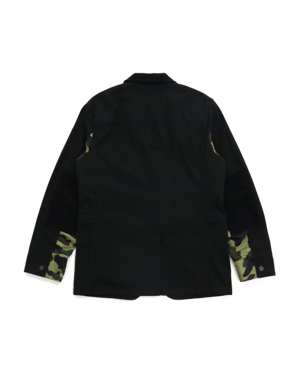 Chaquetas Bape Algodon Duck Tailored Hombre Negras | WQNZB-5019