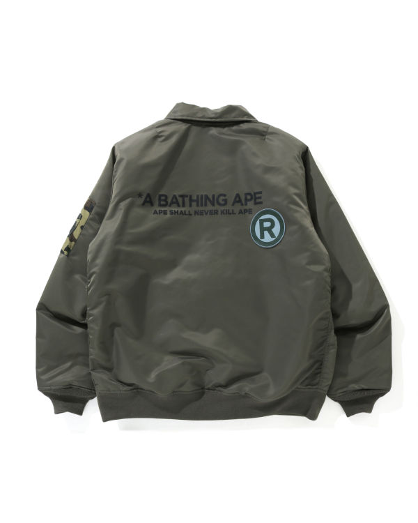 Chaquetas Bape CWU-45 Hombre Verde | VWLXJ-3059