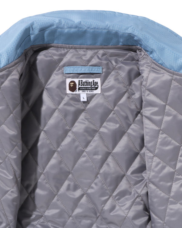 Chaquetas Bape Honeycomb Ripstop Bomber Hombre Azules Claro | PGZFQ-3945