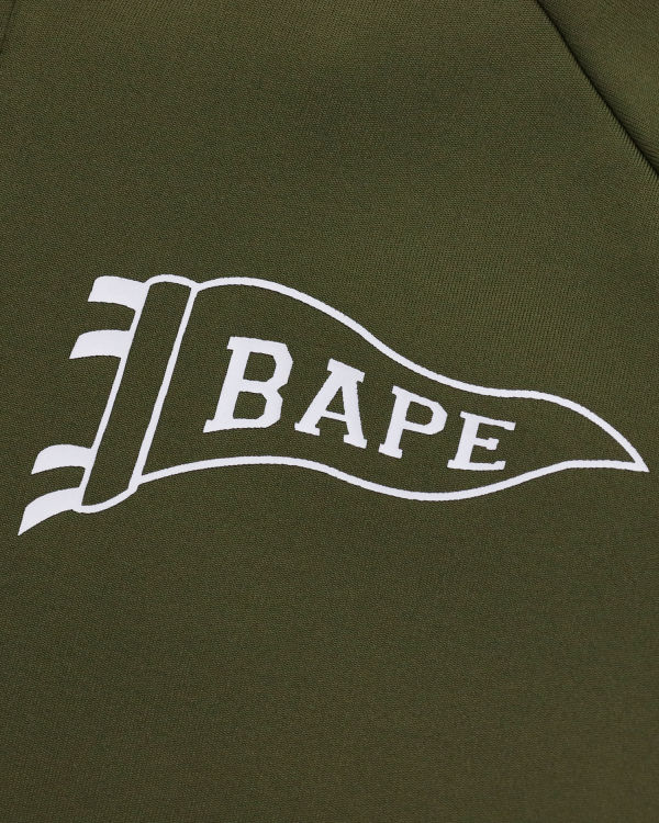 Chaquetas Bape Jersey Niños Verde | EBCSX-6849