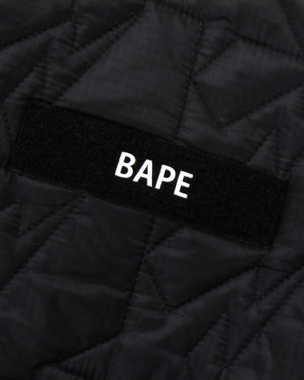 Chaquetas Bape Military Patch Liner Hombre Negras | MJBUE-1386