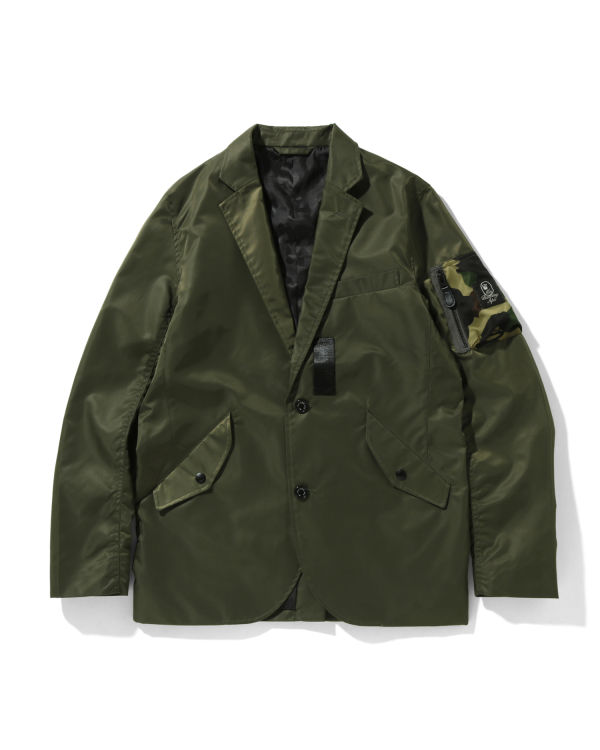 Chaquetas Bape Military Tailored Hombre Verde | SZFUP-9470