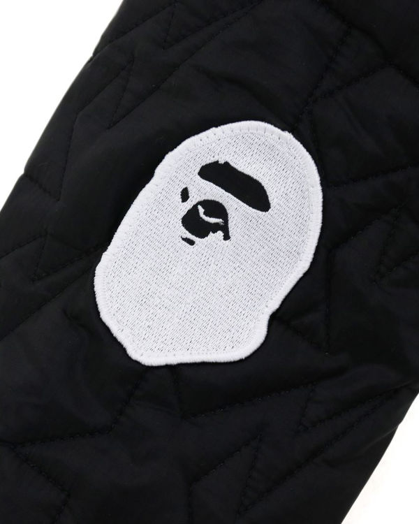 Chaquetas Bape Multi Patch STA Acolchado Niños Negras | QPUMC-2940