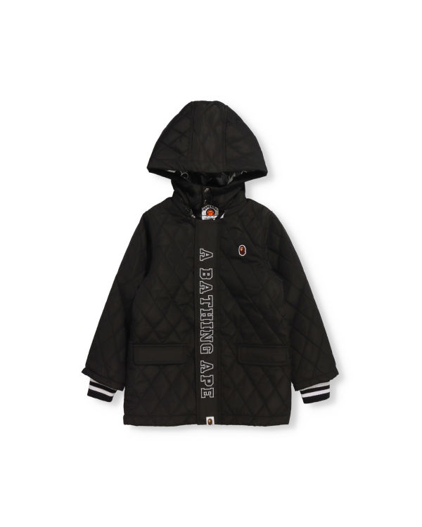 Chaquetas Bape Quilting Niños Negras | VJNCH-3049