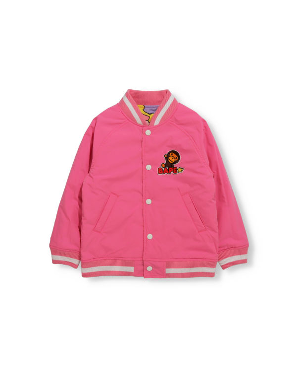 Chaquetas Bape STA Camo Milo Reversible Niños Rosas | QYWPE-1684