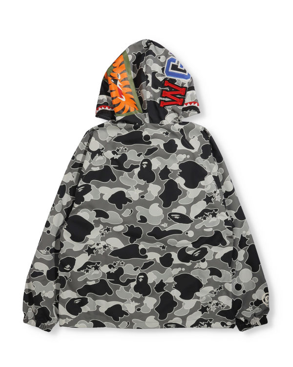 Chaquetas Bape STA Camo Oversized Full Zip Mujer Negras | VRFKB-7381