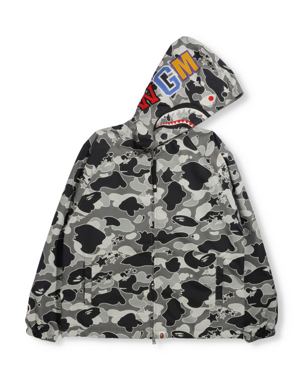 Chaquetas Bape STA Camo Oversized Full Zip Mujer Negras | VRFKB-7381