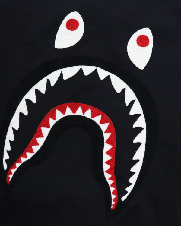 Chaquetas Bape Shark Coach Hombre Negras | GFQCO-5910