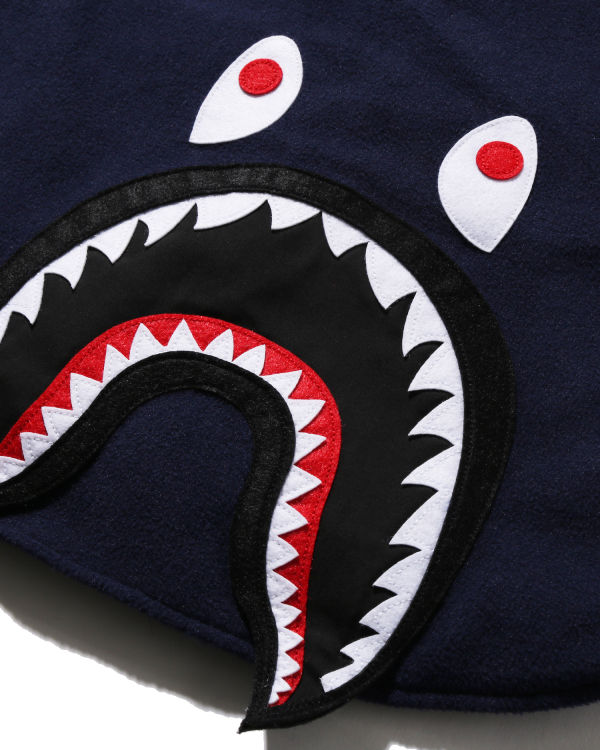 Chaquetas Bape Shark Patch Niños Azules | AWIBP-3745