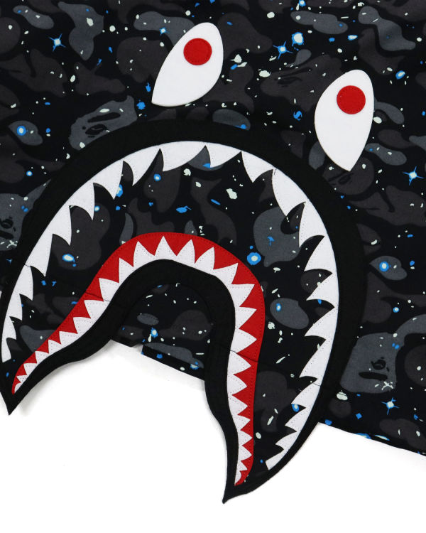 Chaquetas Bape Space Camo Shark M-65 Hombre Negras | LOZVM-7295