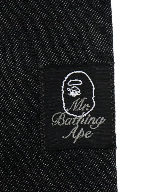 Chaquetas Bape Stretch Denim Hombre Negras | LIJKR-4352