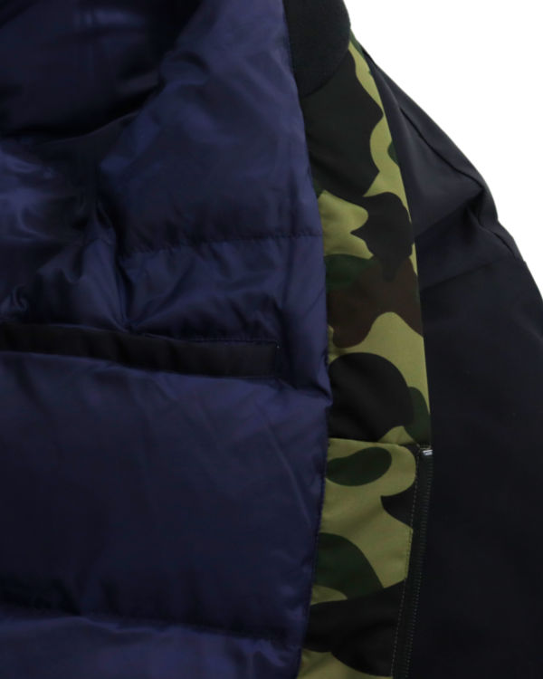 Chaquetas De Plumas Bape 1st Camo Hanten Hombre Verde Oscuro | KPTQV-6950