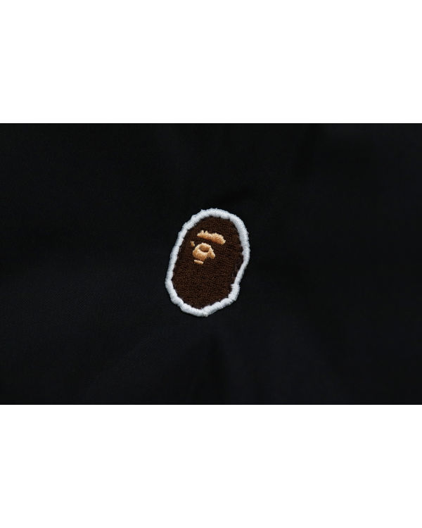 Chaquetas De Plumas Bape Ape Head One Point Hombre Negras | NGCXV-0816