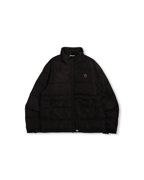 Chaquetas De Plumas Bape Ape Head One Point Hombre Negras | NGCXV-0816