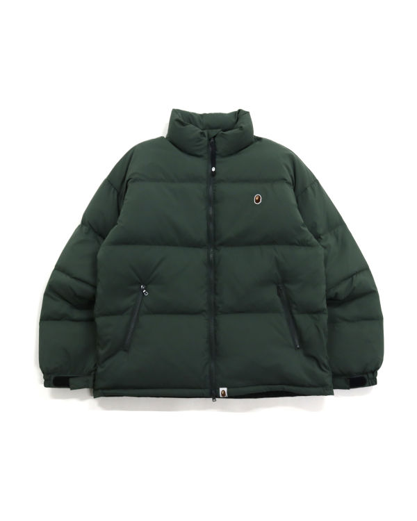 Chaquetas De Plumas Bape One Point Loose Fit Hombre Verde Oscuro | AQBYK-1398