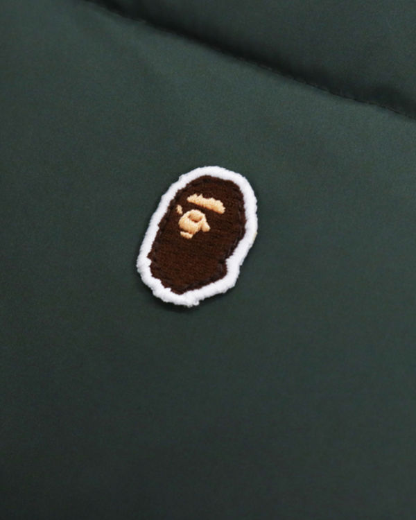 Chaquetas De Plumas Bape One Point Niños Verde Oscuro | DHVAJ-5671