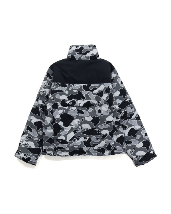 Chaquetas De Plumas Bape STA Camo Mujer Negras | YQFGC-9784