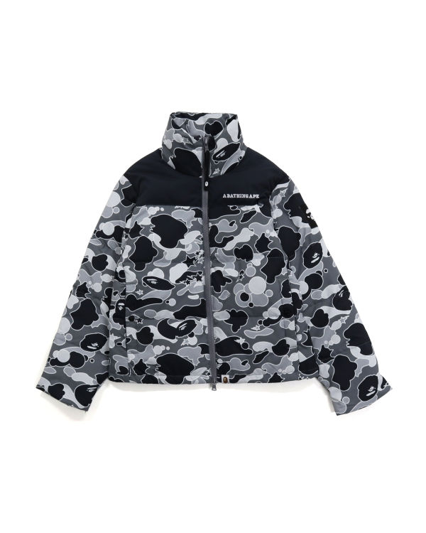 Chaquetas De Plumas Bape STA Camo Mujer Negras | YQFGC-9784