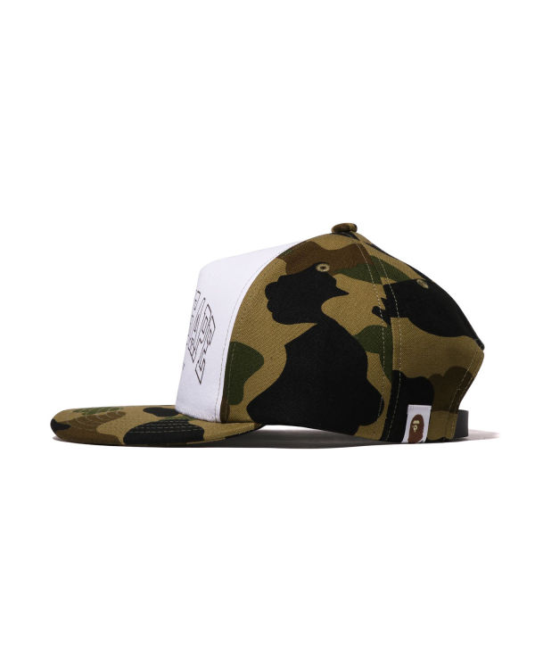 Gorras Bape 1st Camo Hombre Verde | QHKGJ-2061