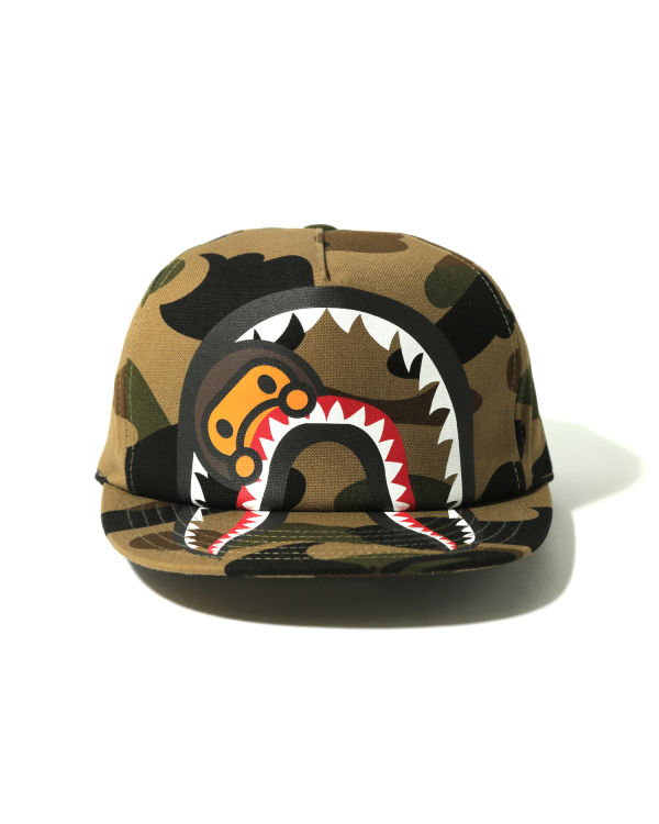 Gorras Bape 1st Camo Milo Shark Niños Verde | PQVGF-8095