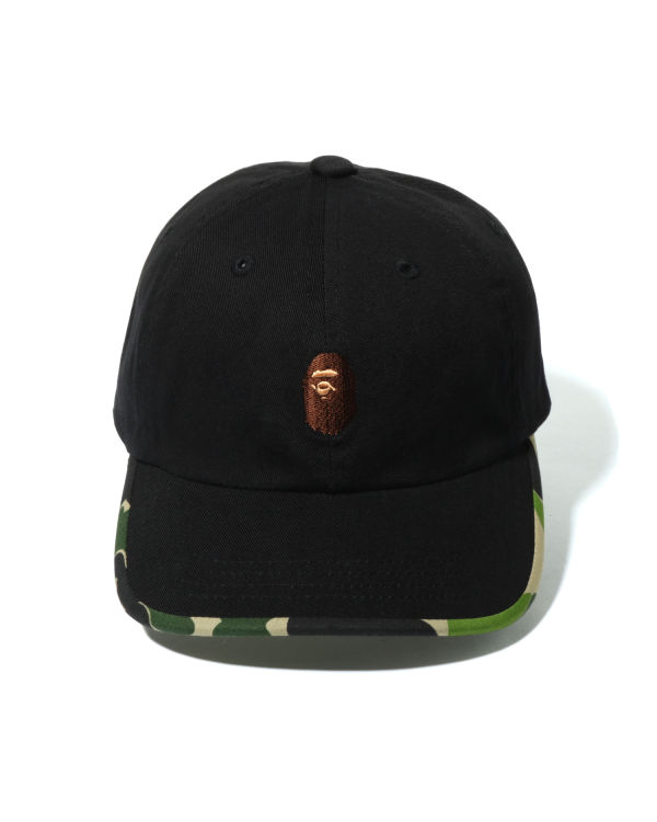 Gorras Bape ABC Camo Ape Head Niños Negras | NJUGT-7039